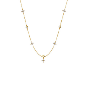 Open image in slideshow, Gold Dainty Layer Necklace
